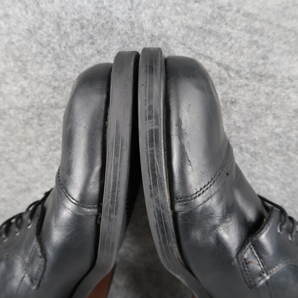 George Shoes Mens 12 Derby Oxford Classic Dress Work Formal Black Leather main image 4
